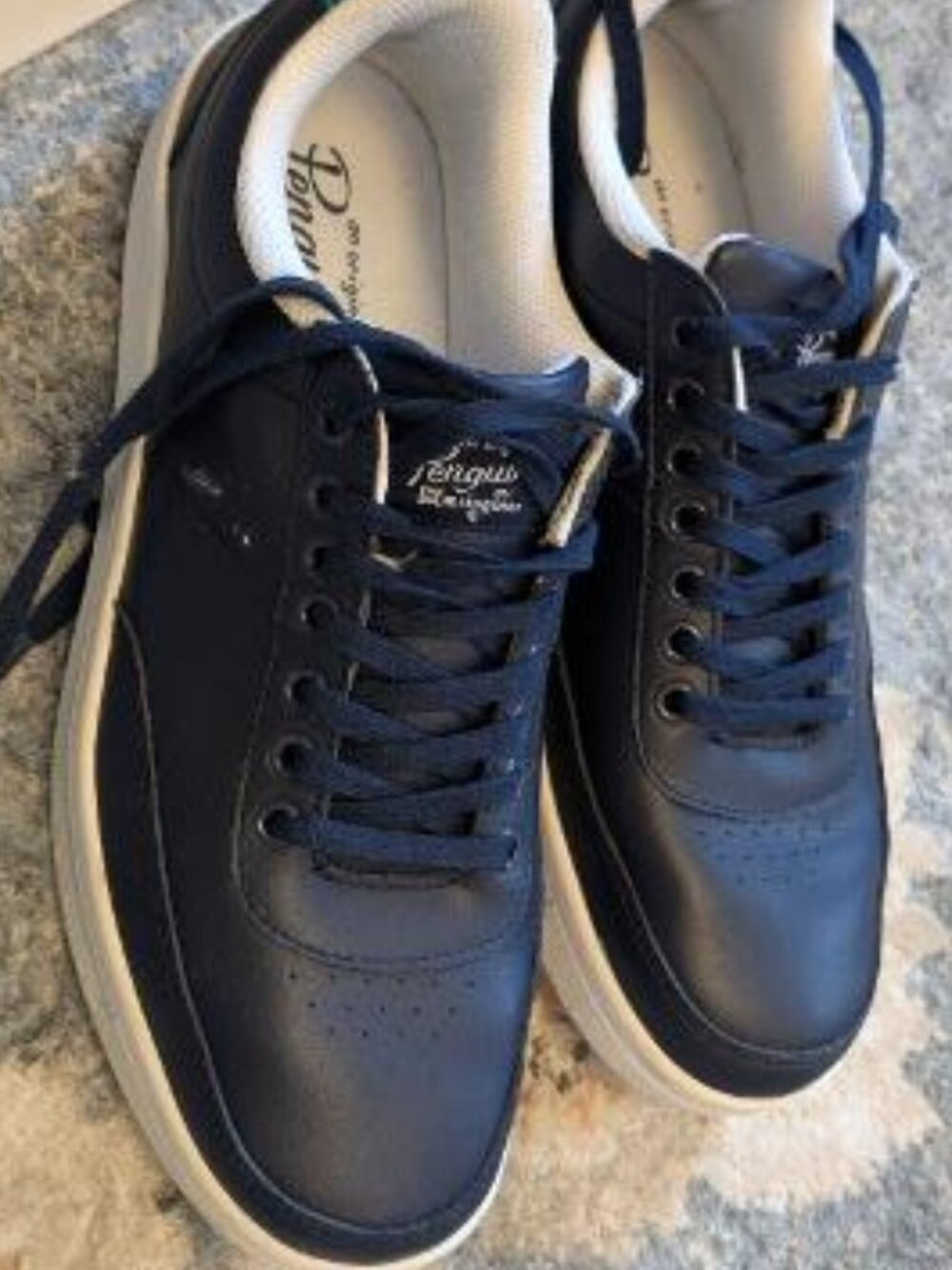 New in Box Original Penguin by Munsingwear Sneaker Navy Bradley 11 Eu 44,5 UK10